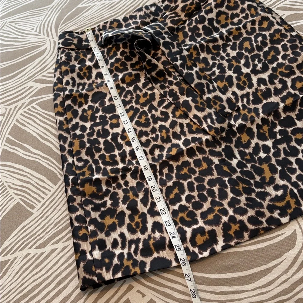 J CREW animal print skirt - Picture 7 of 10